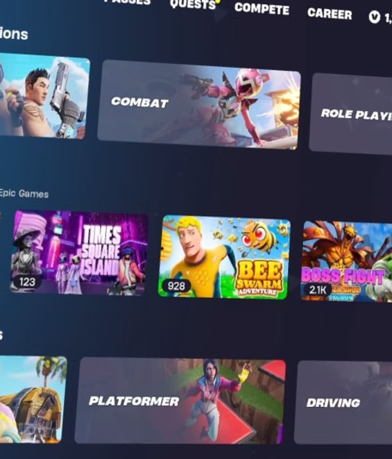 Fortnite Creative Discover page